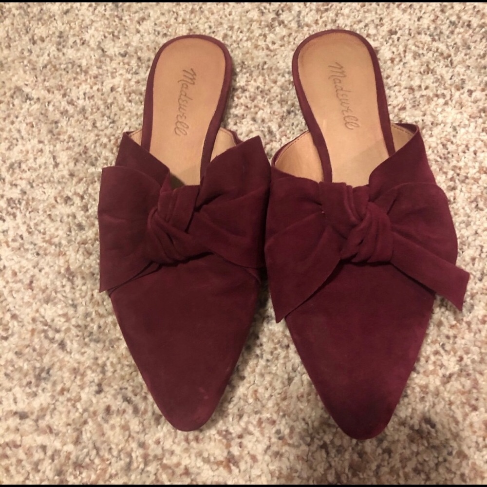 Madewell Suede Mules